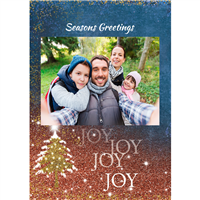 Foldable Holiday Cards - Joy