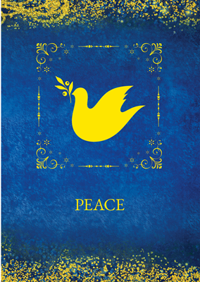 Ukrainian Peace Holiday Cards