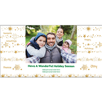 Flat Holiday Cards - Seasons Greetings - Photo Center