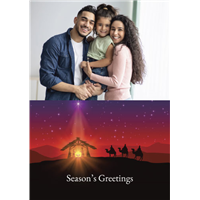 Foldable Holiday Cards - 3 Kings (Religion)