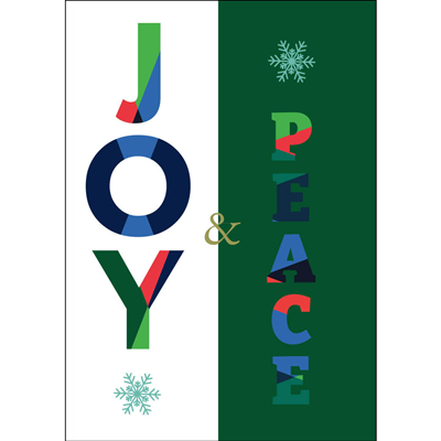 Joy-Peace Holiday Cards