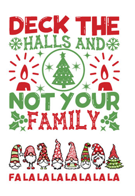 Humorous Deck the Halls Cards