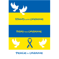 Stand With Ukraine Holiday Cards